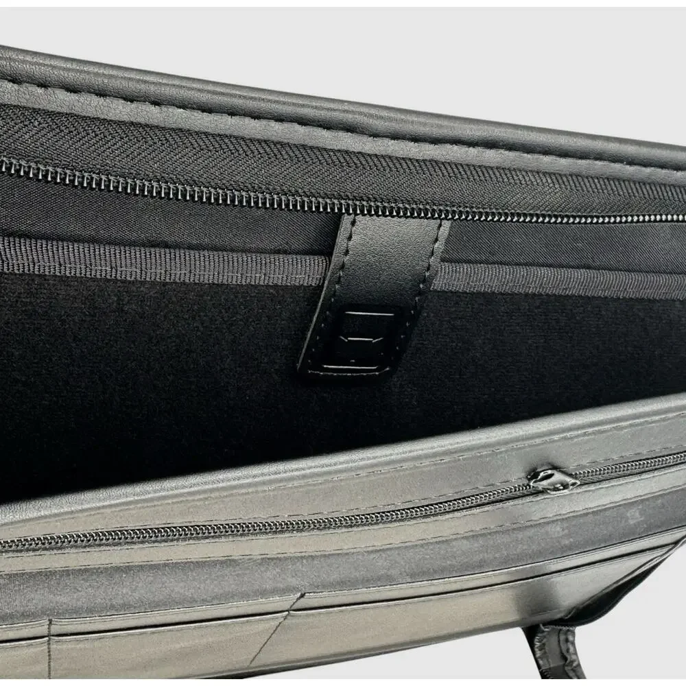 Samsill Zipper Padfolio Folder Organizer Pad Tablet Holder 13x10.5